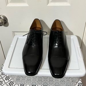 NWOT Florsheim Black Imperial Smooth Leather Dress Shoes, Men’s Size 14D